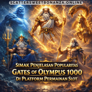 Simak Penjelasan Popularitas Gates of Olympus 1000 di Platform Permainan Slot