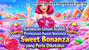 gambaran scatter permainan Sweet Bonanza