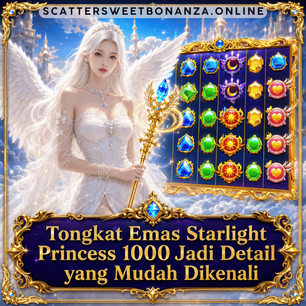 Tongkat Emas Starlight Princess 1000 Jadi Detail yang Mudah Dikenali