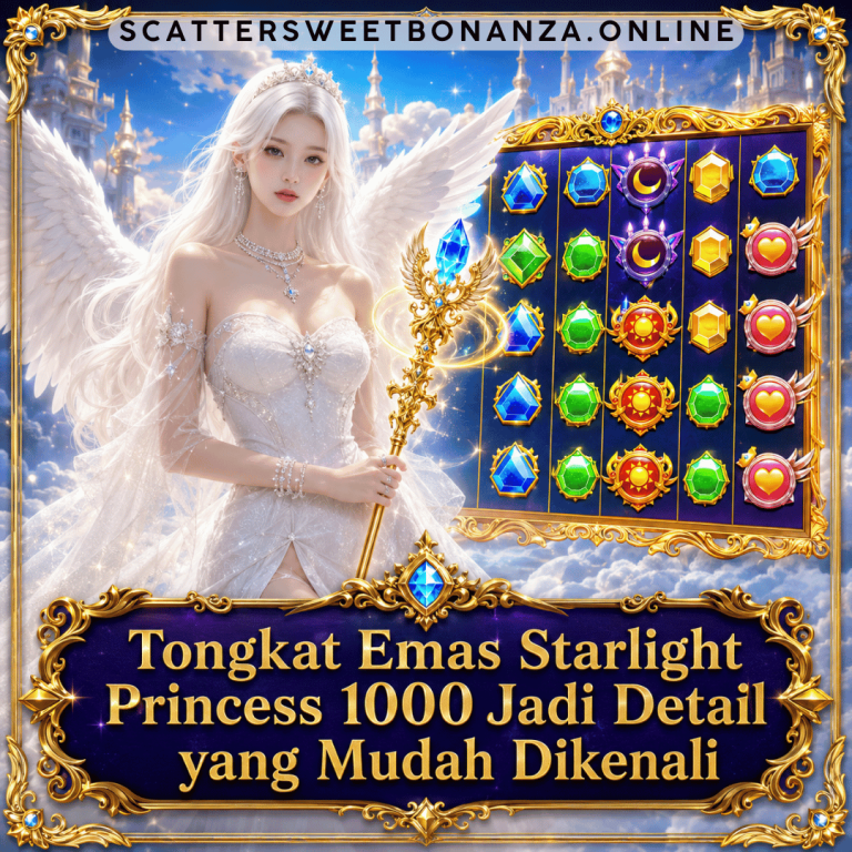 Tongkat Emas Starlight Princess 1000 Jadi Detail yang Mudah Dikenali