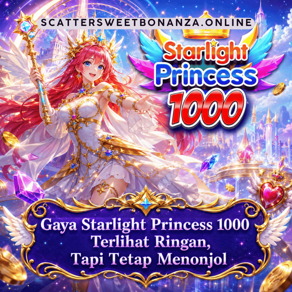 Gaya Starlight Princess 1000 Terlihat Ringan, Tapi Tetap Menonjol
